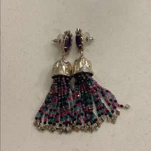 Kendra Scott Multicolor Tassel Earrings